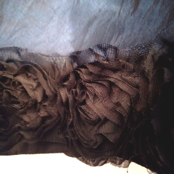 Gilani Full Skirt with Rosette Detail - Picture 5 of 10